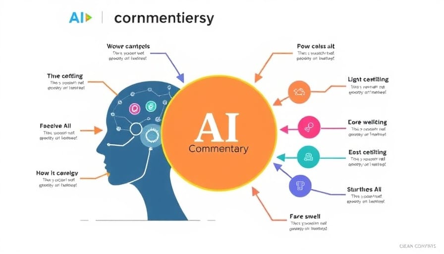 AI commentary strengths and weaknesses visualization: succeeds at factual analysis and speed, fails at humor, sarcasm, and emotional context