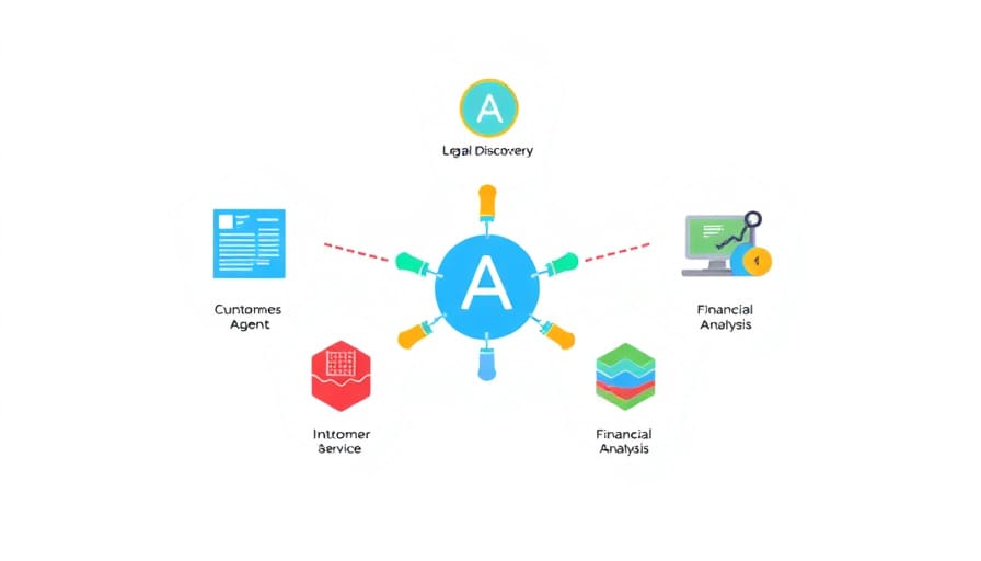 Claude AI enterprise applications including code review, document analysis, autonomous agents, customer service, and financial analysis