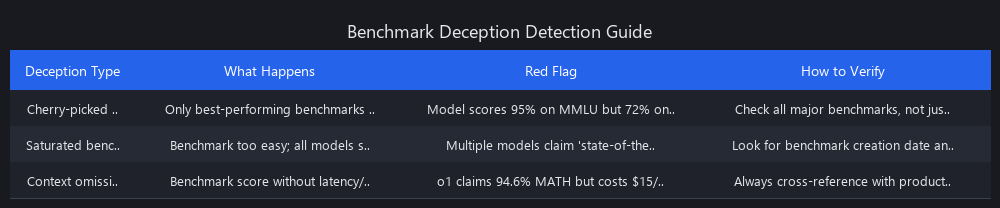 Tech news 2026: How to identify misleading AI benchmark claims and catch benchmark manipulation tactics